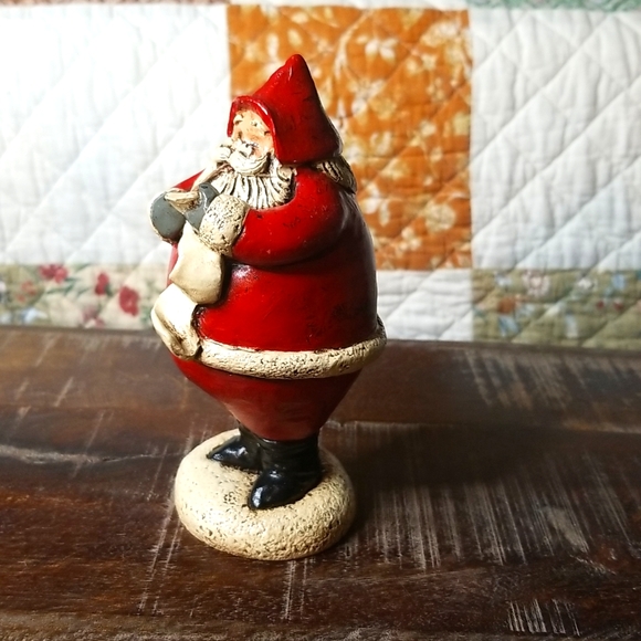 Jim Shore Signed Vintage 1992 Santa Clause Figurine-6in....